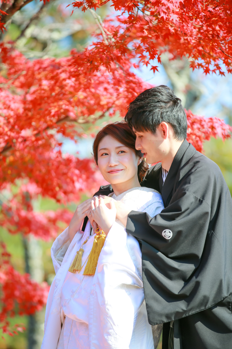 ふんわり包みこまれる、お二人の優しい視線…