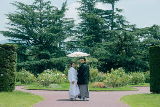 植物園ロケーション&スタジオチャペルで華やかに♪