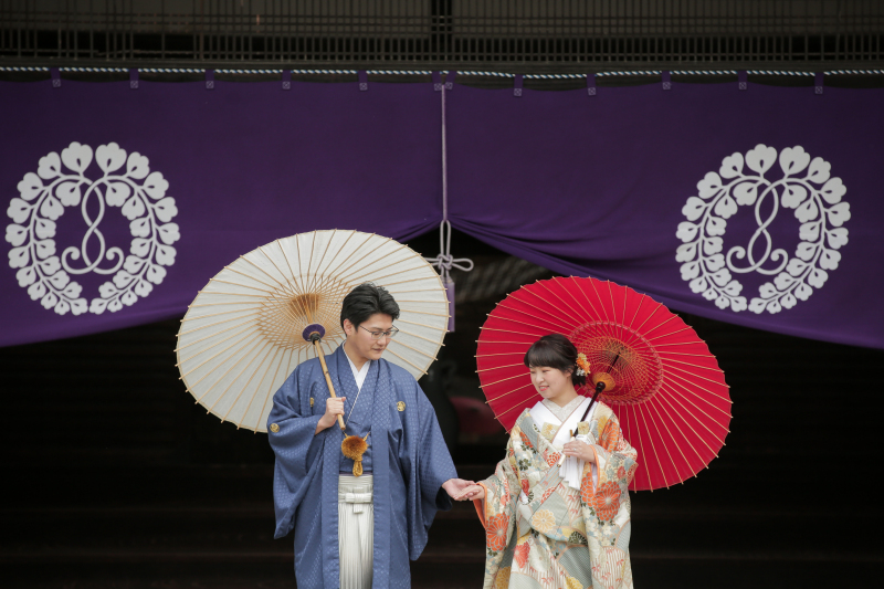 和傘ももってみたり...