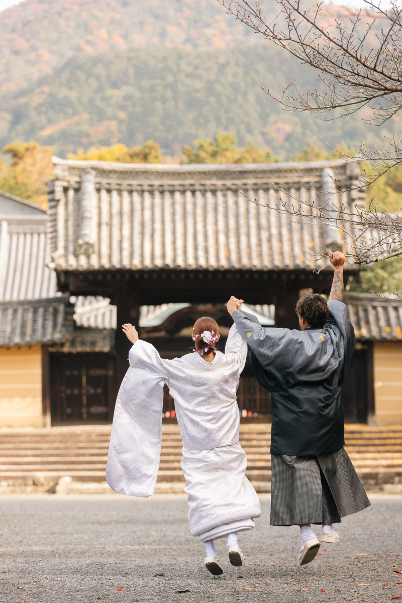 お二人の楽しそうな後ろ姿をパシャリ。