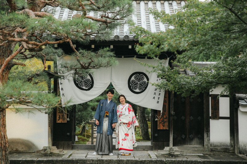 夏の暮れの圓光寺