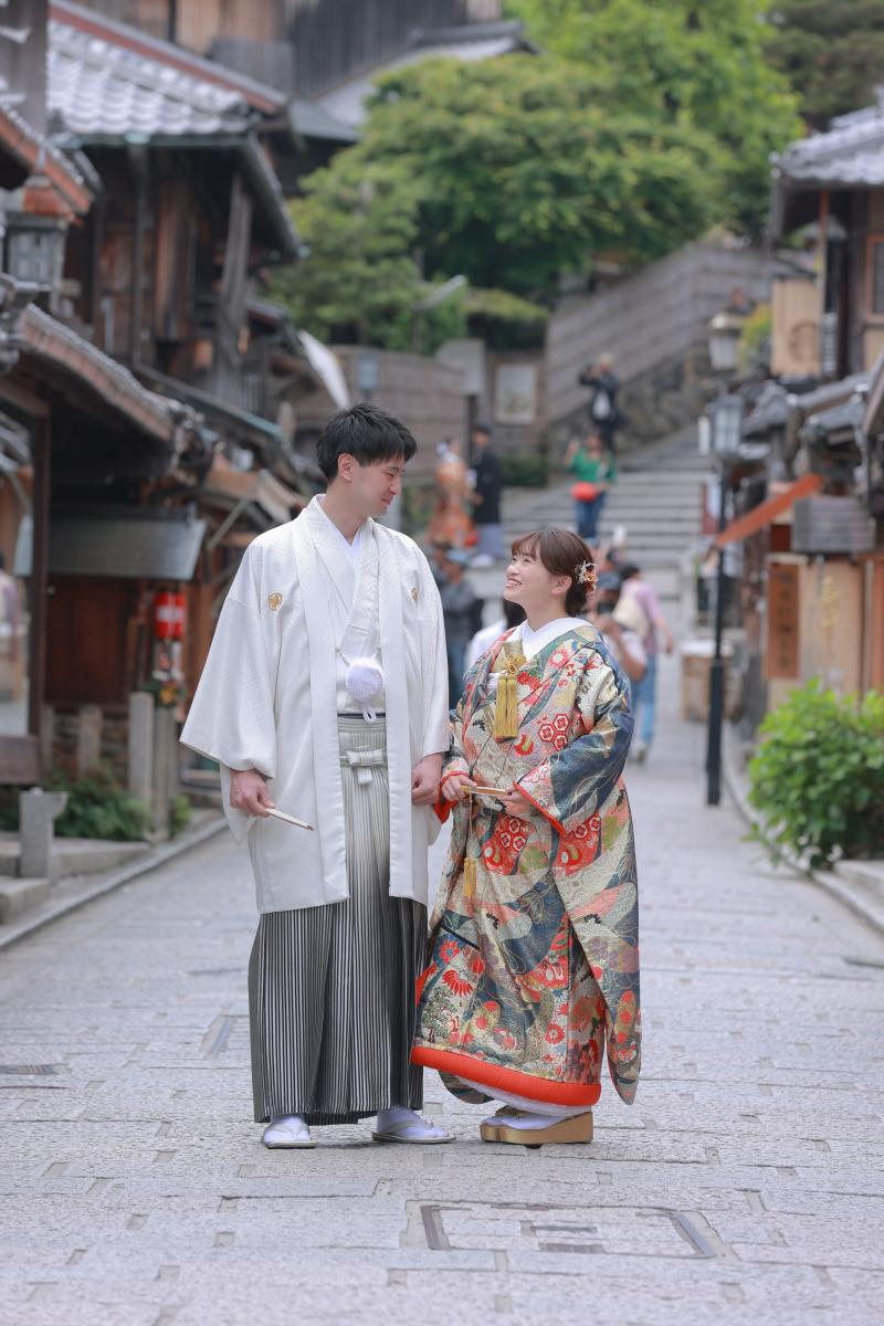 二年坂の麓から