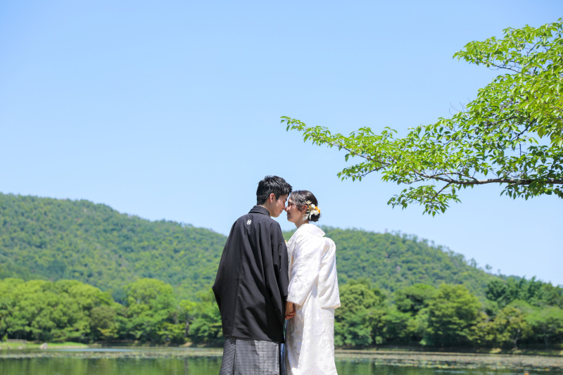 自然いっぱいの中で...