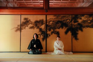 冬の金戒光明寺ロケーション