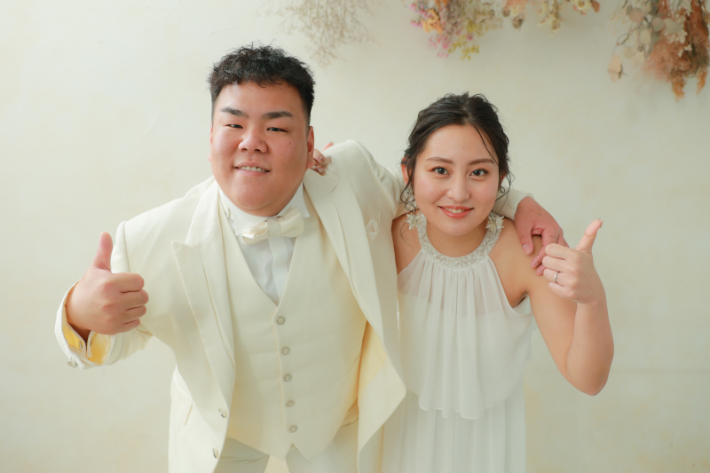 笑顔溢れるお二人と笑いの絶えない思い出を＾＾