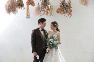 洋装ハウススタジオで撮影