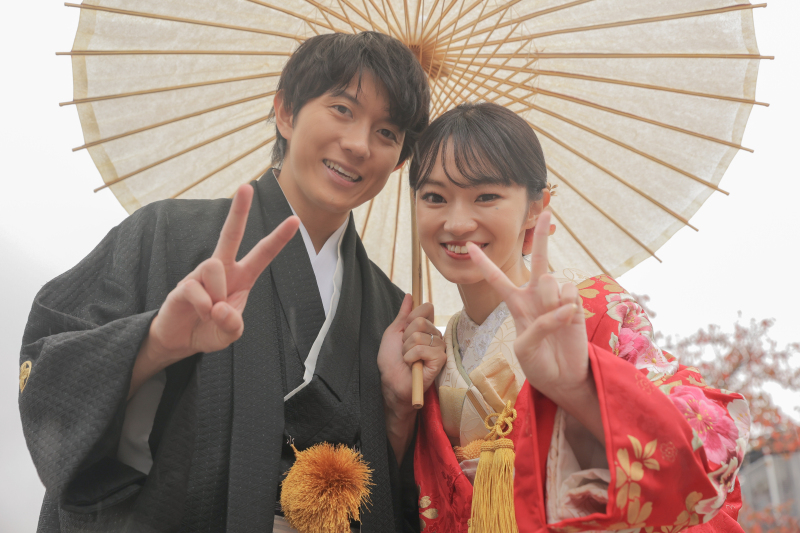 最後はピースで