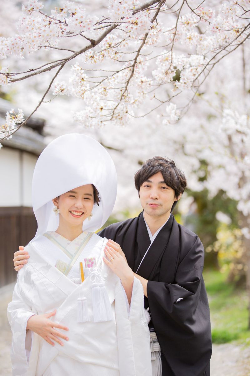 お二人の幸せを満開でお祝い♪