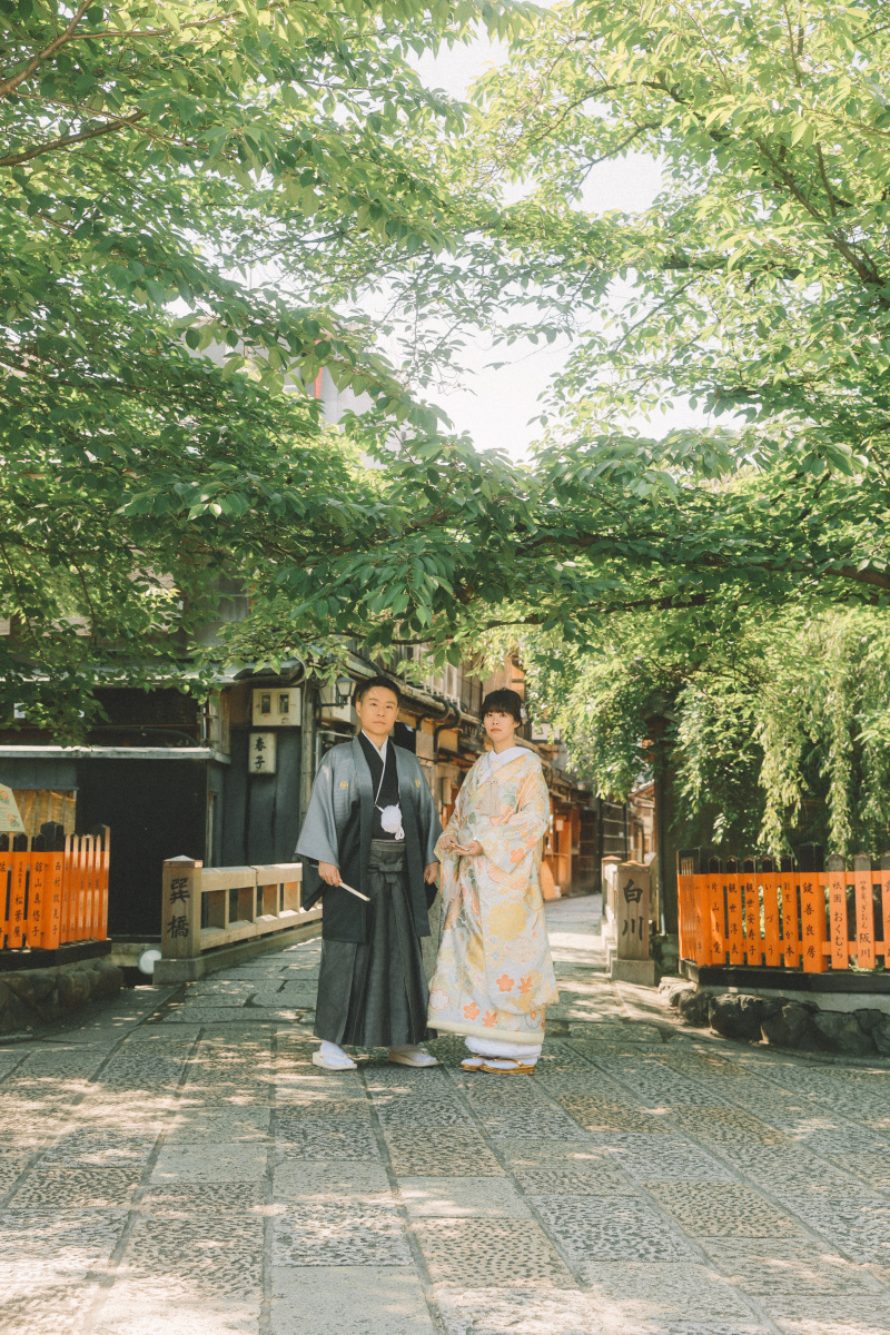 最後に初夏らしい新緑の下でのワンカット。