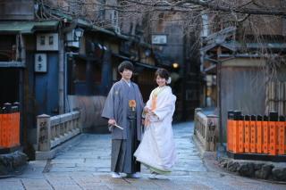 定番の祗園にて。