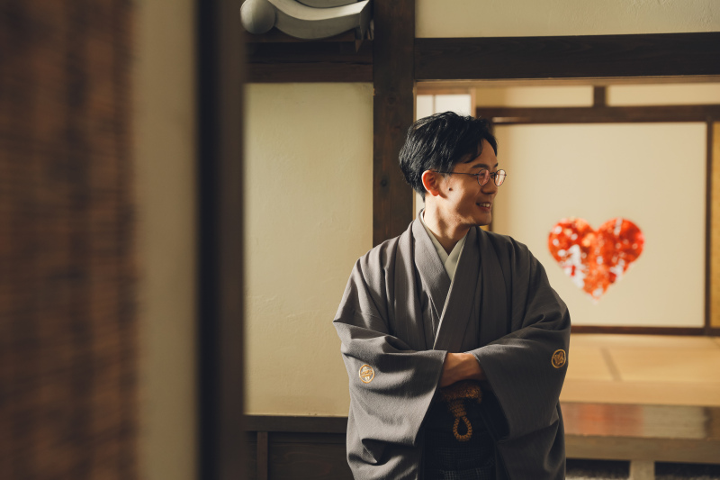 ご新郎様のソロショット