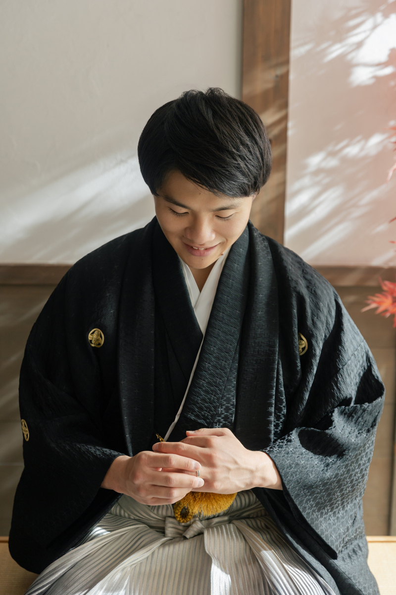 ご新郎様もソロショット