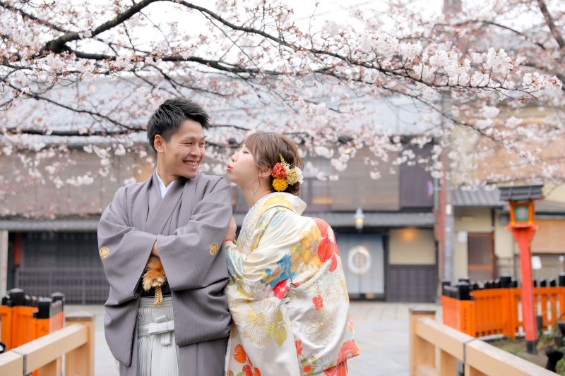 お茶目なポーズのパチリ☆