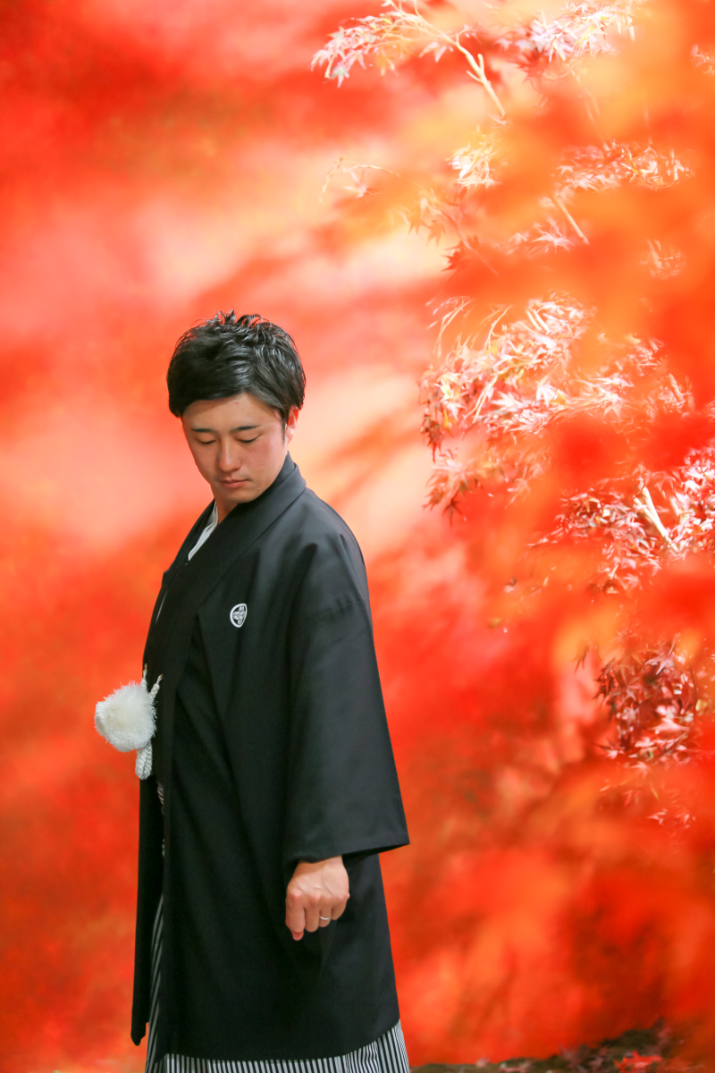 ご新郎様のソロショットももちろん！