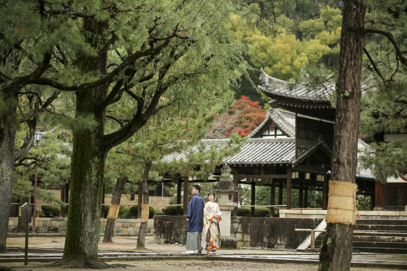 とっても広い境内は…。