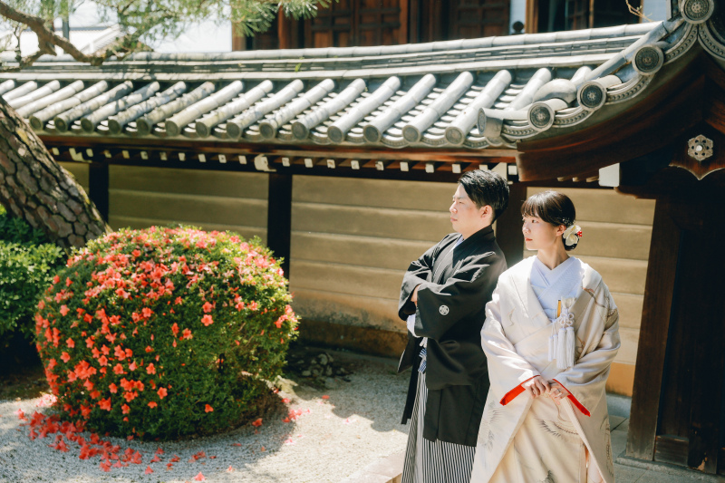 日本庭園✖️お着物