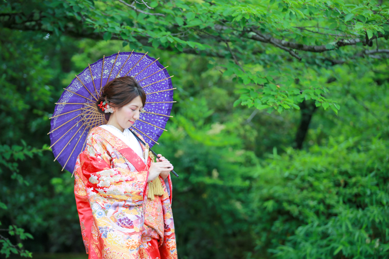 ご新婦様のソロ写真