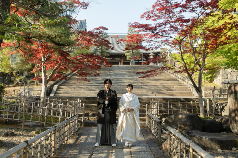 「金戒光明寺」で御両親へサプライズ!!