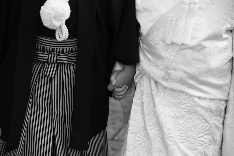 モノクロ写真でシックな演出を