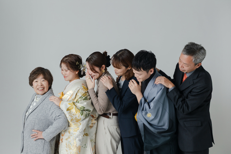 ご家族みんなでお祝いを！