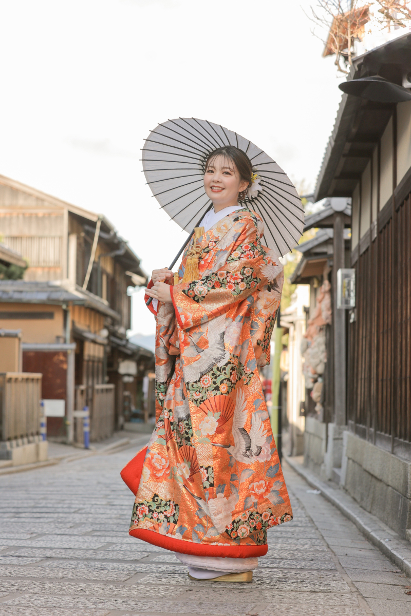 新婦様のソロショット