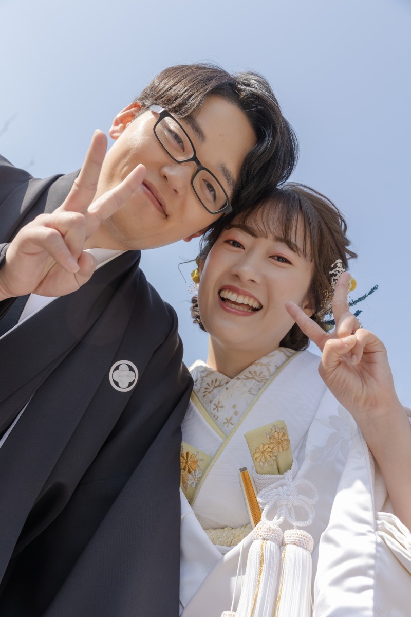 最後はピースで