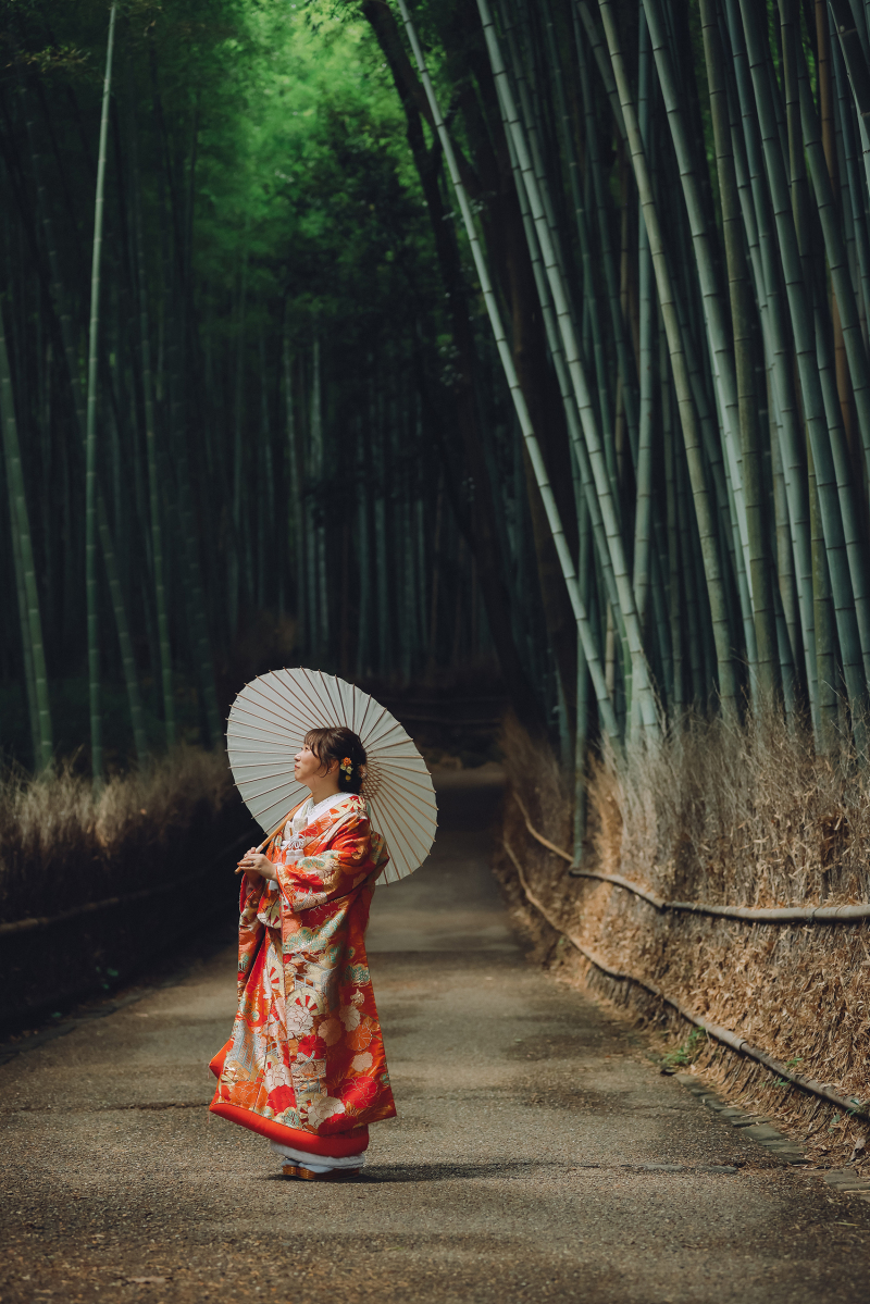 新婦様のソロカット。