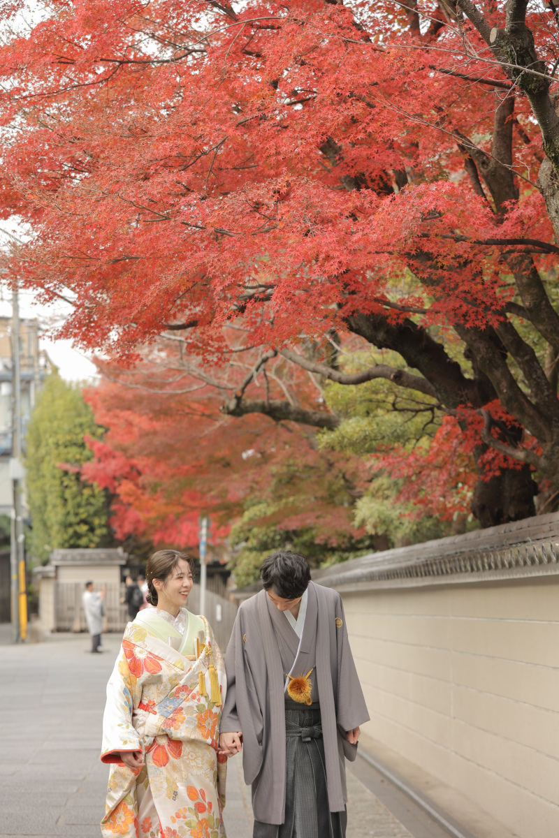 円山公園に向かって