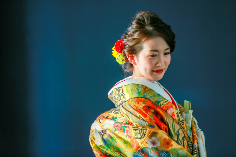 ご新婦様も美しく…