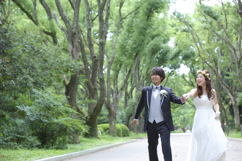 自然に囲まれて