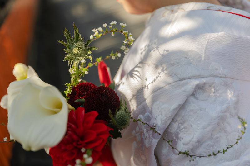 ウェディングらしいお写真も撮影させていただきます