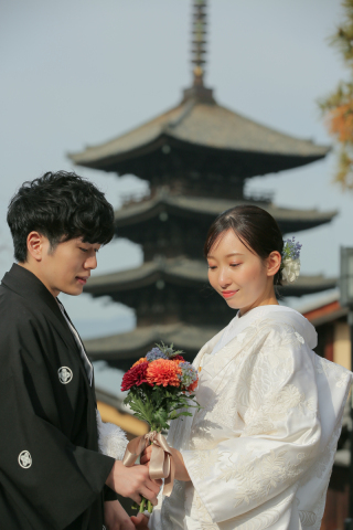 八坂の塔ロケーション✖️白無垢