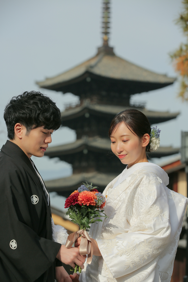 八坂の塔ロケーション✖️白無垢