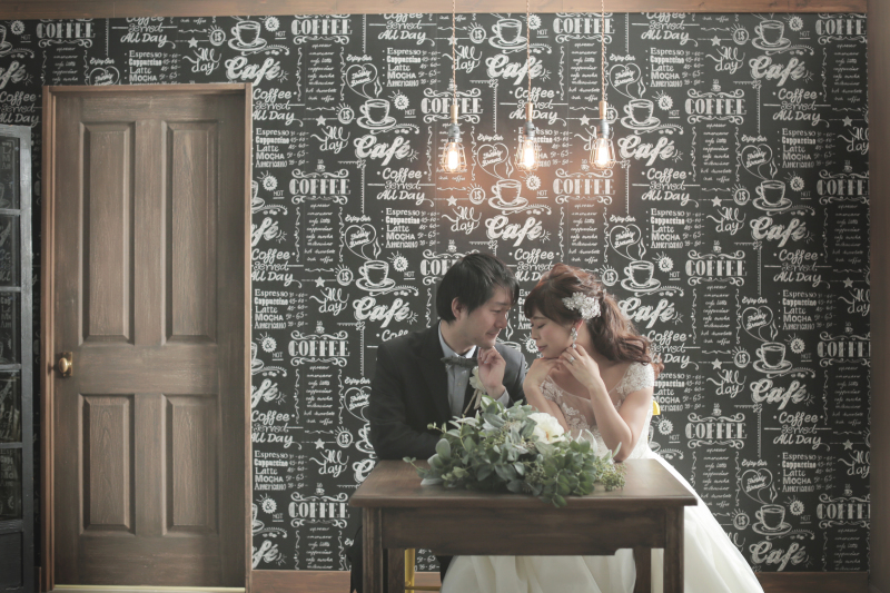 アメリカのカフェをイメージして