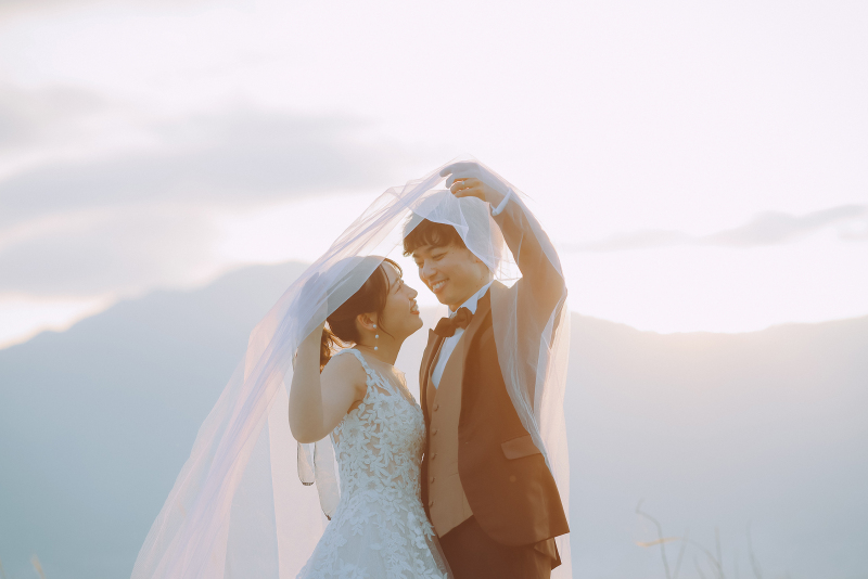 ベールを使って