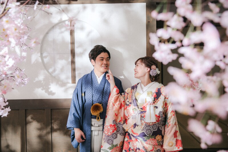 和装で艶やかに。