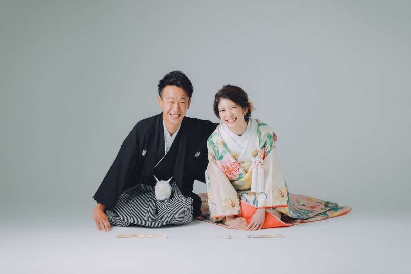 お辞儀ショット