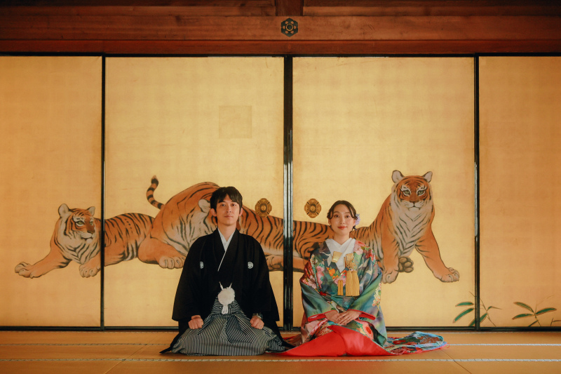 お二人が選ばれた場所は金戒光明寺
