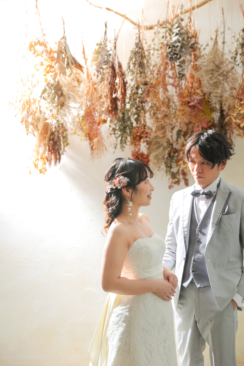 お次はドライフラワーを