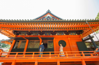 毘沙門堂ロケーション