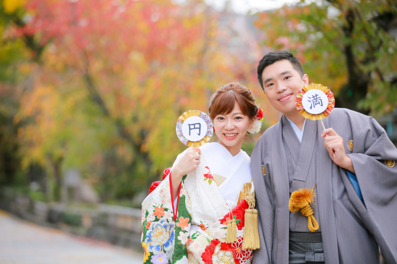 紅葉ロケーションはぎ祇園・円山公園で♪