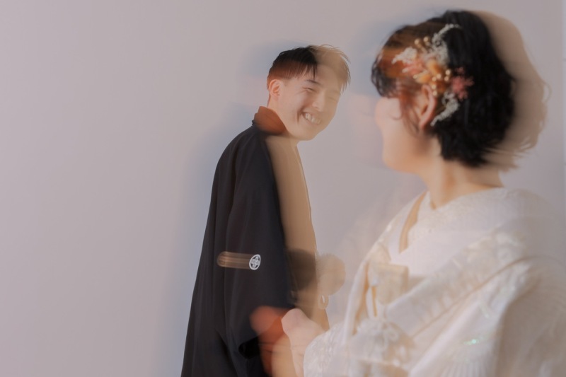 見つめ合う二人