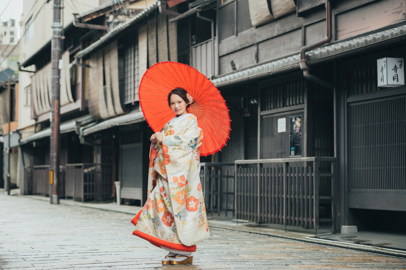 新婦様のソロショット
