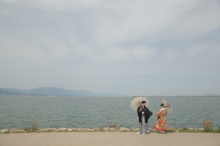 新緑の琵琶湖ロケーションPHOTO♪