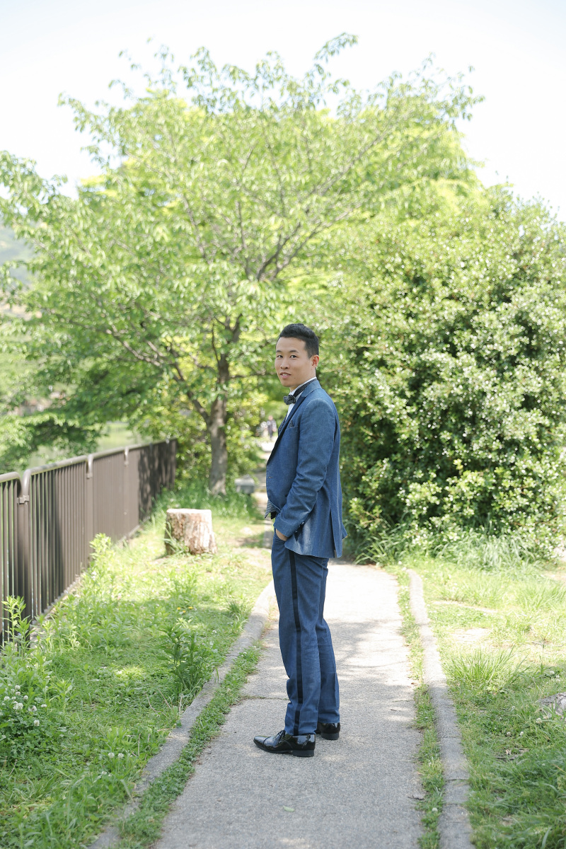 新郎様ソロカット！