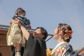 ５月の八坂で爽やか家族写真＾＾