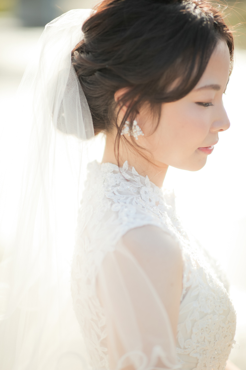 もちろんご新婦様も…。