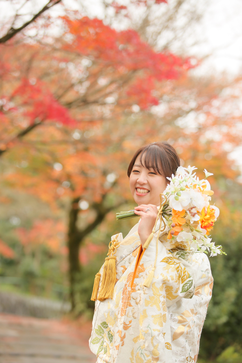 ご新婦様のソロショット