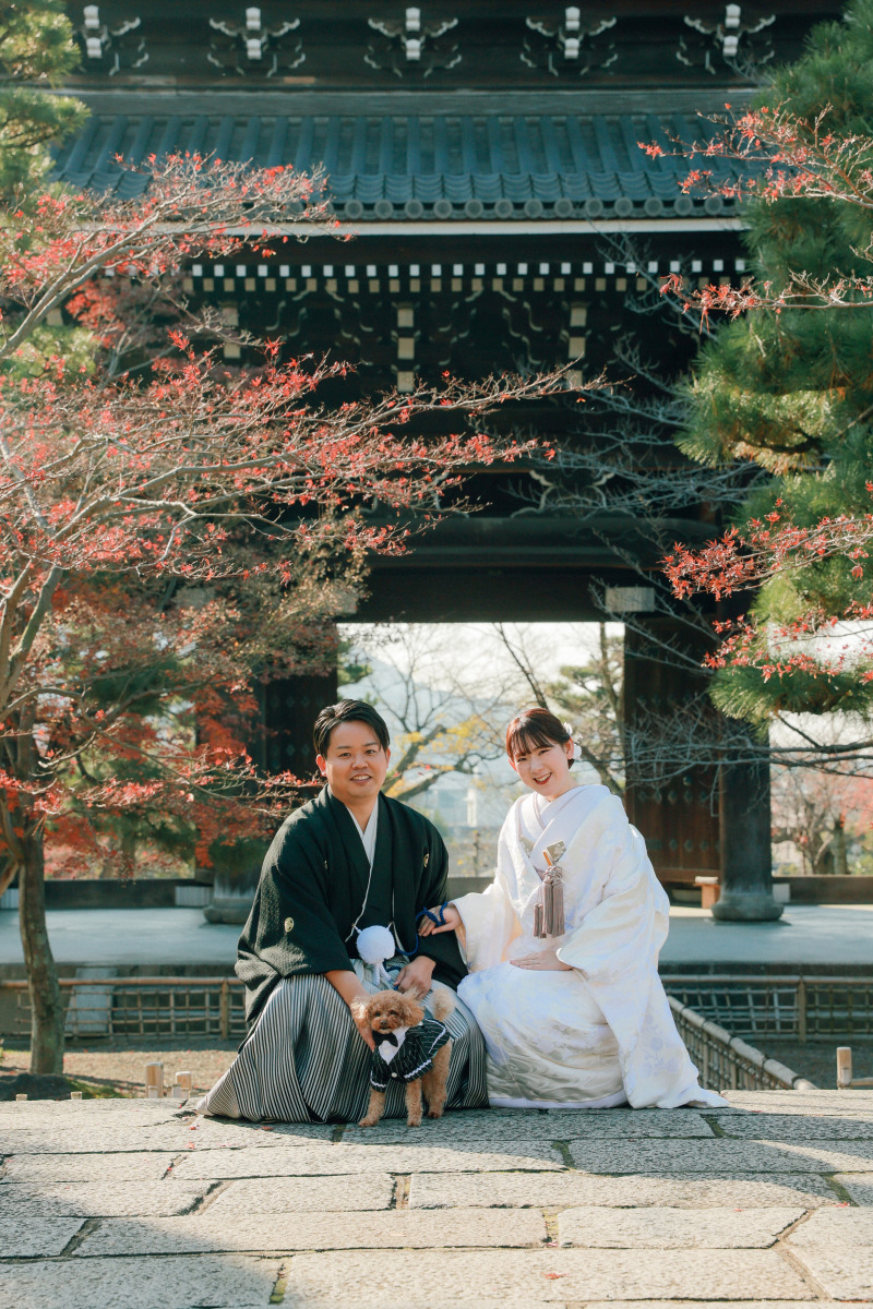 ワンちゃんと一緒に！