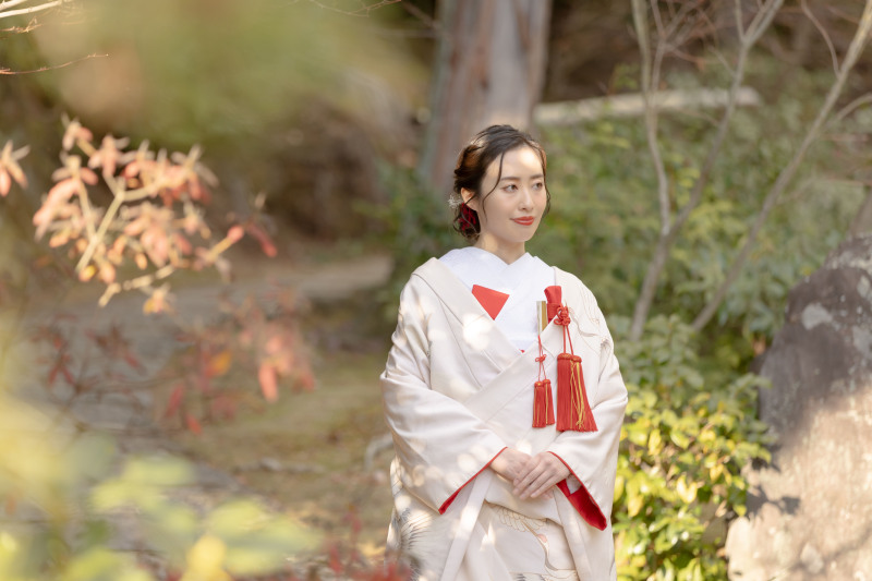 新婦様のソロショット